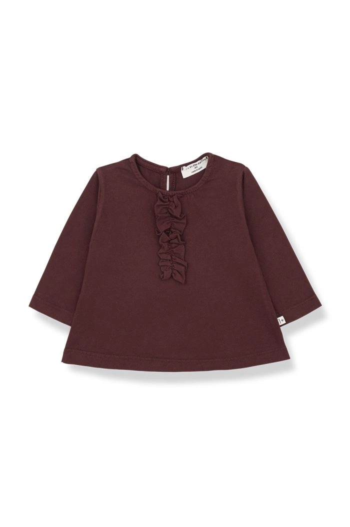 1+ in the family ANNIKA girly t-shirt melanzana_1