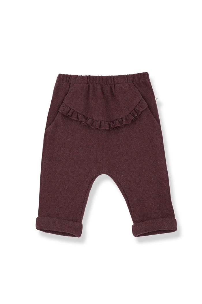 1+ in the family RAMONA pants melanzana_1