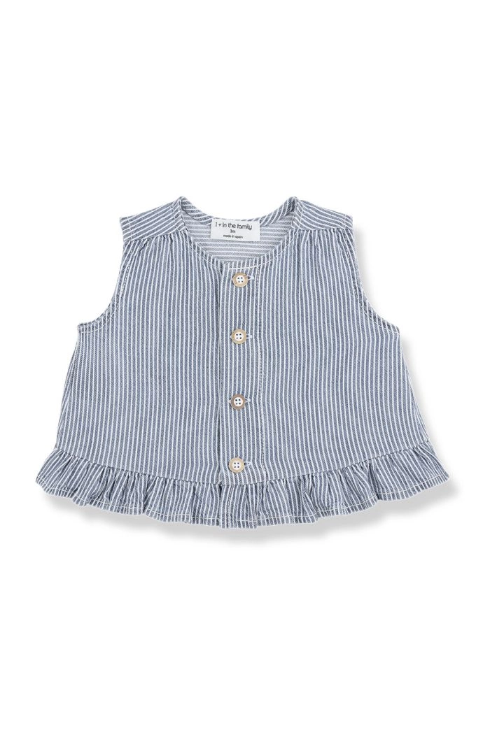 1+ in the family ALCUDIA blouse denim_1