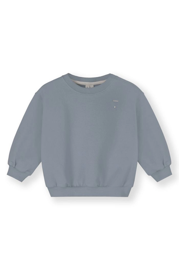 Gray Label Baby Dropped Shoulder Sweater GOTS Stone Grey_1