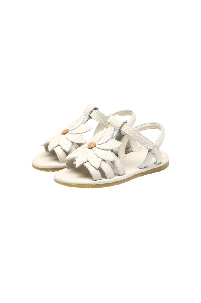 Donsje Iles Fields Sandals | Daisy Off White Leather_1
