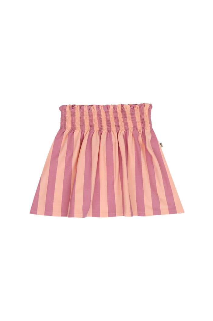 House Of Jamie Smocked Skirt Violet Bellini Stripes_1