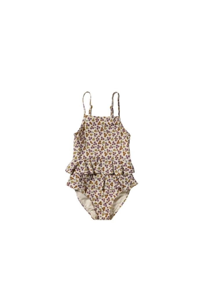Salted Stories Sparkly Flower | Swimsuit White Swan_1