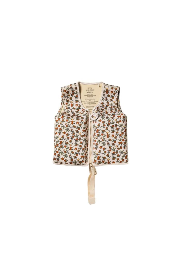 Salted Stories Pommegranate | Floating Vest White Swan_1