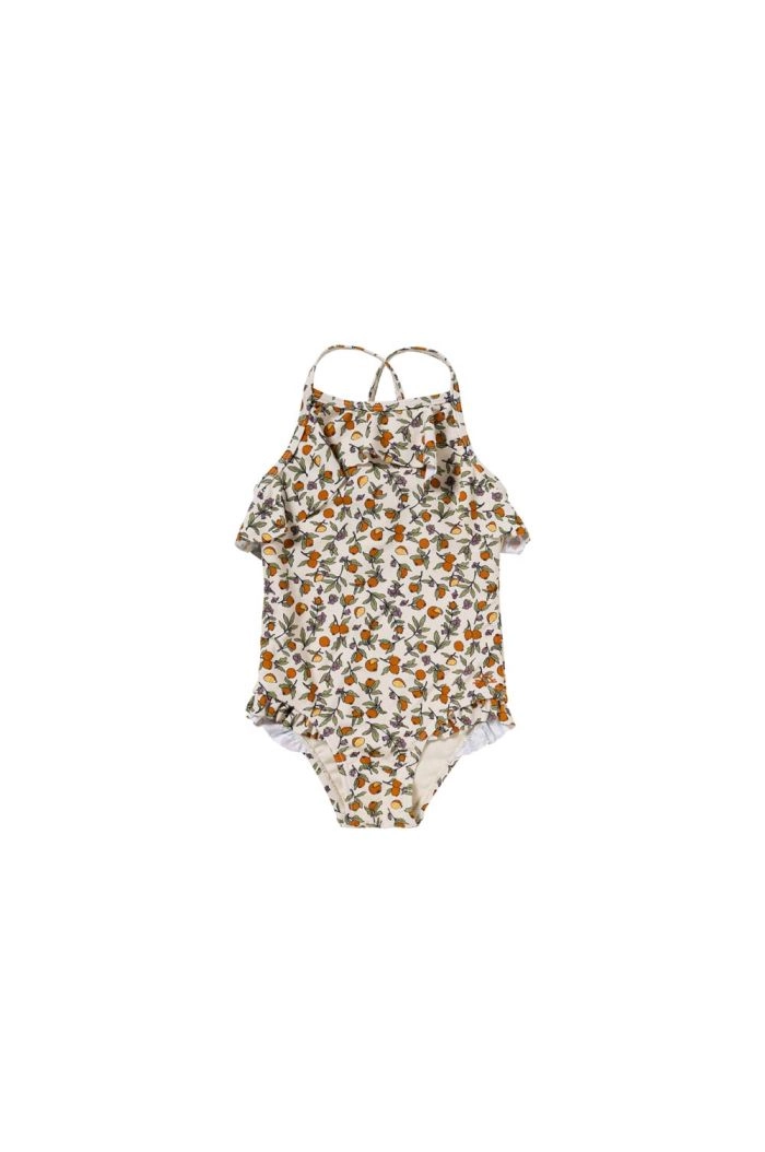Salted Stories Pomme Flower | Swimsuit White Swan_1
