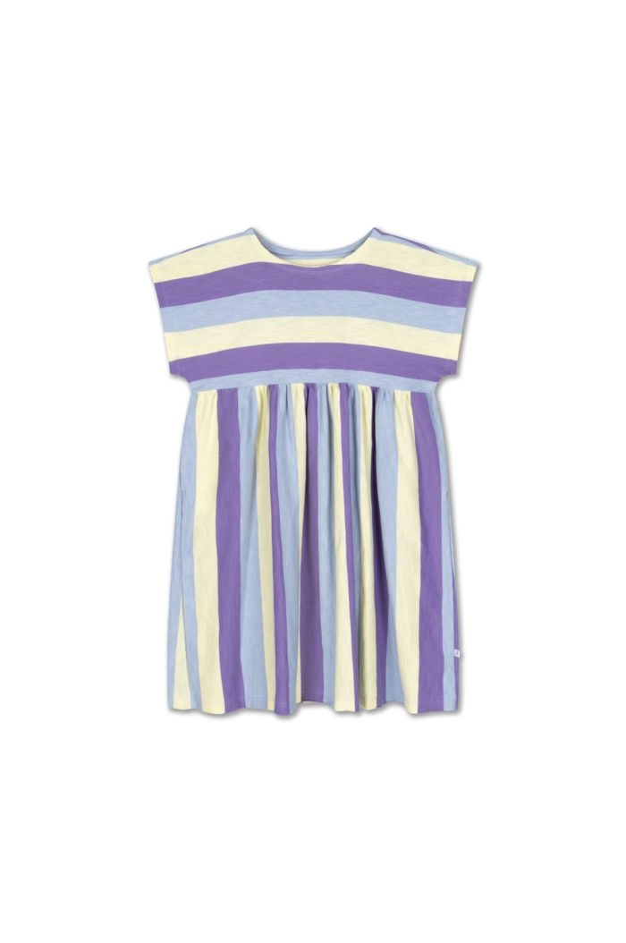 Repose AMS 36. Easy Dress Tricolor Block Stripe_1