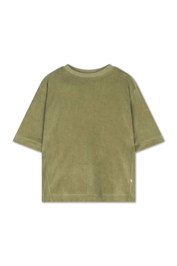 Repose AMS 69. Sweat Tee Dark Khaki_1