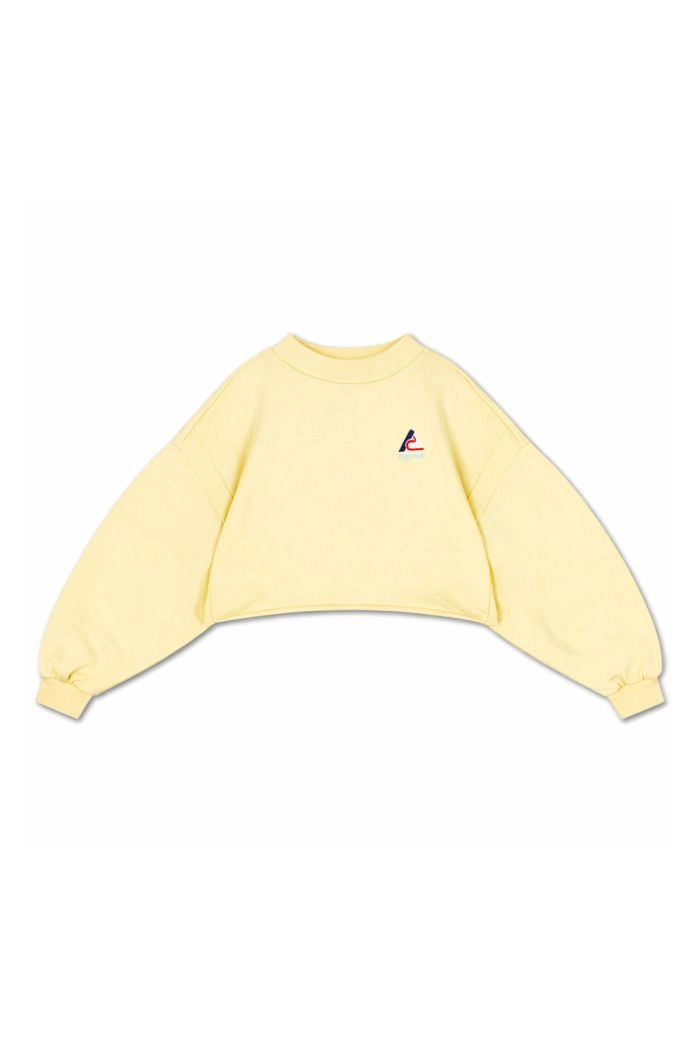 Repose AMS 2. Crop Heart Sweater Soft Butter Yellow_1