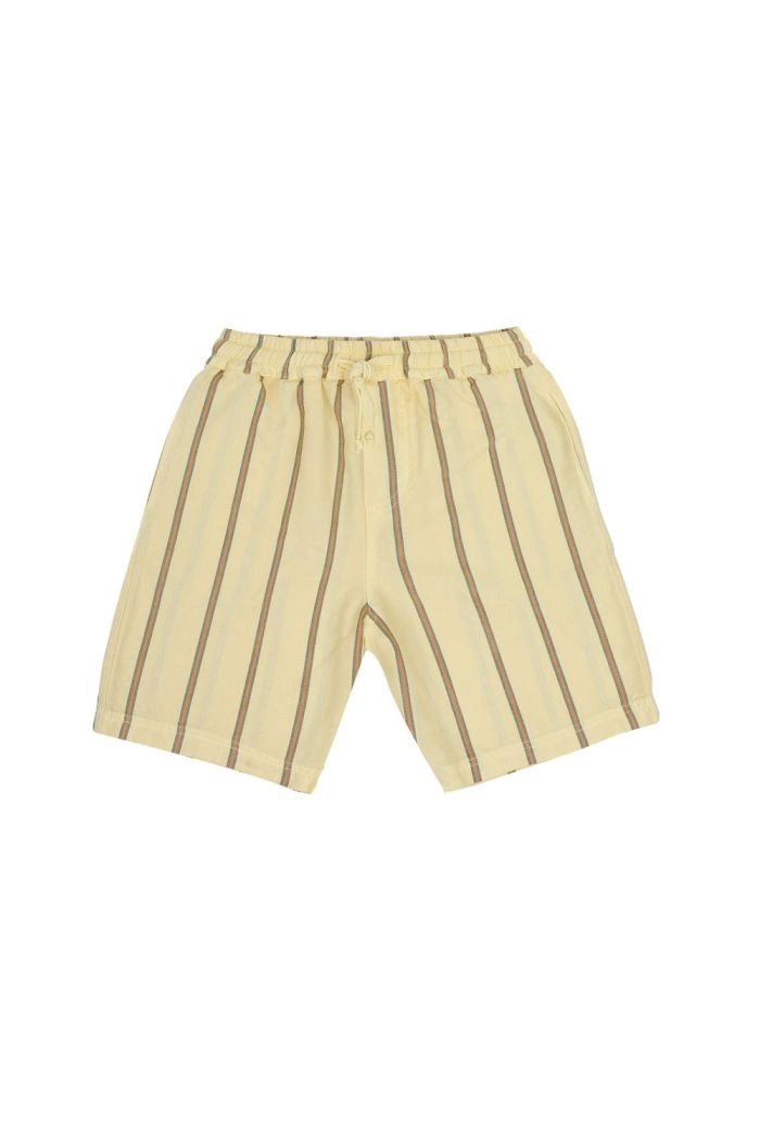 Jenest Knox Shorts Soft Yellow Stripe_1