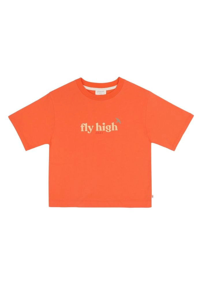 Jenest Mase T-Shirt Coral orange_1